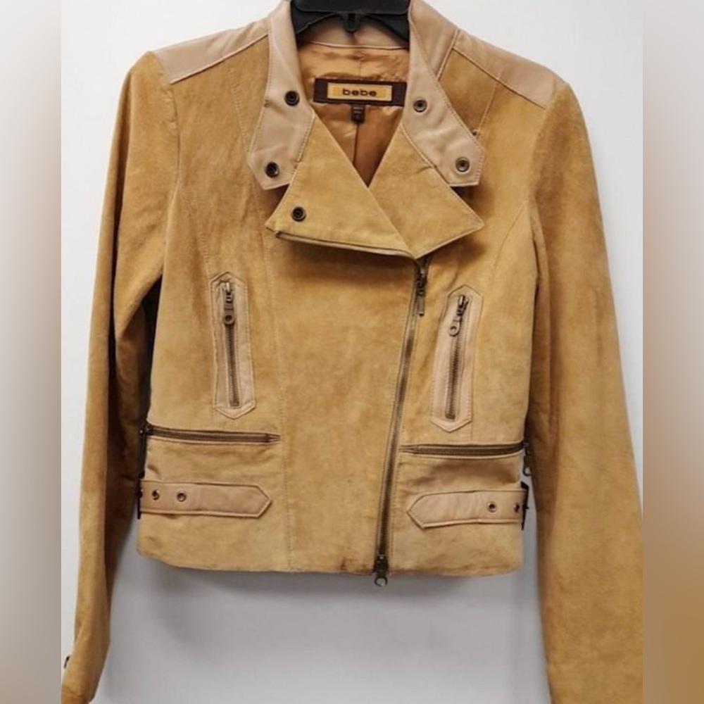 Cute Bebe leather jacket